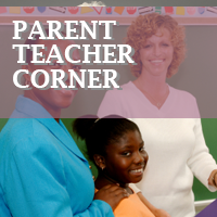 Parent, teacher and child