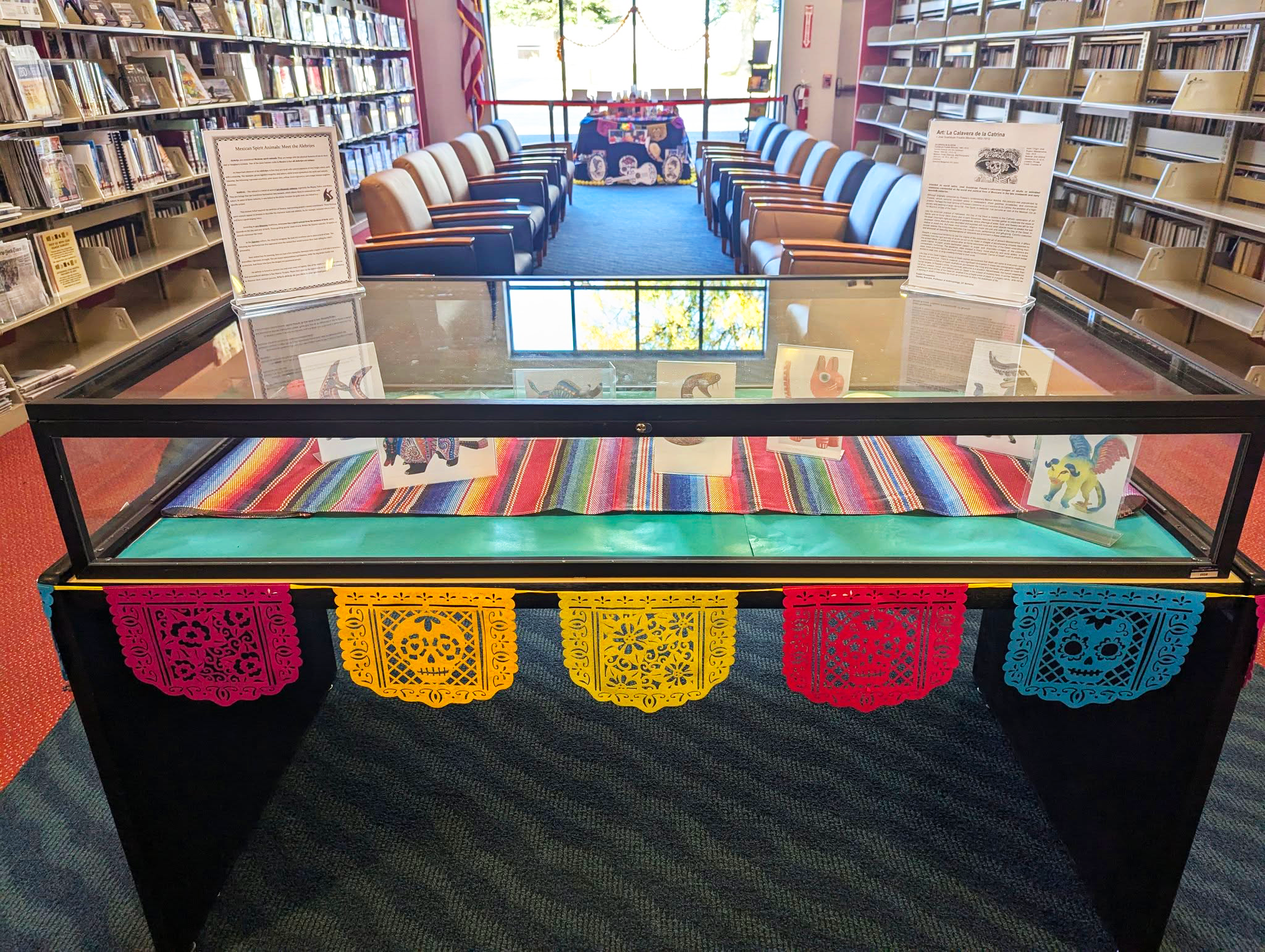 Day of the dead display 2024